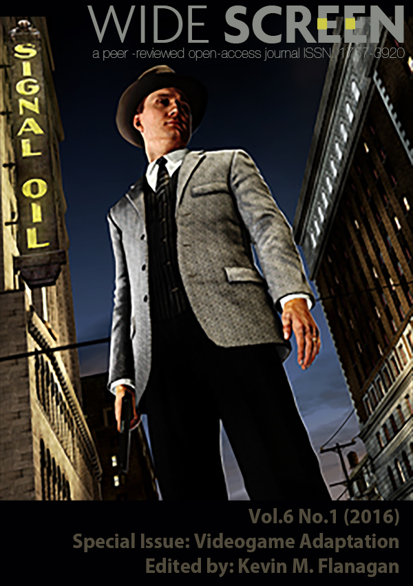 Vol 6, No 1 (2016) Special Issue: Videogame&nbsp;Adaptation